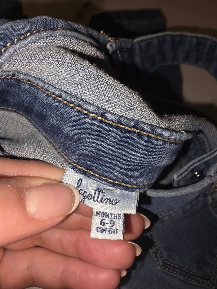 Salopette jeans f - photo numéro 4