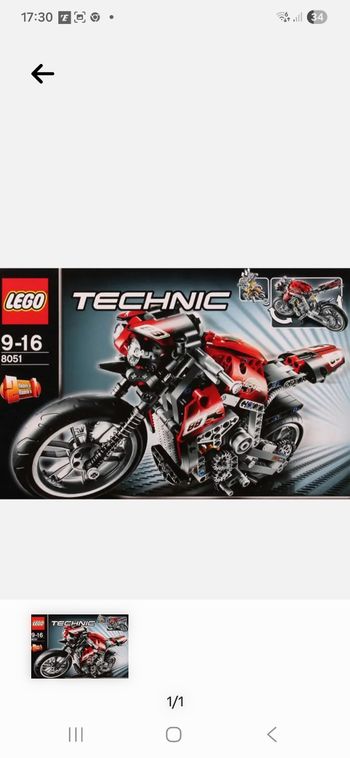 Lego Technic "La Moto"
