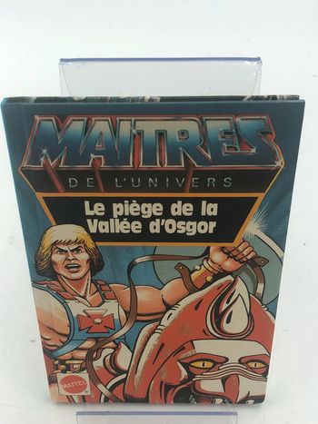 Livre maitre de l’univers le piège de la vallée d’Osgor Mattel