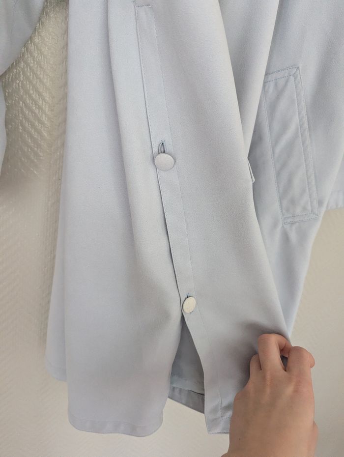 Trench fluide bleu clair – Un Jour Ailleurs – Taille 42 - photo numéro 5