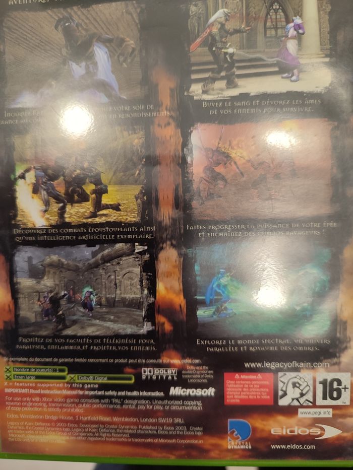 Legacy of Kaine défiance XBOX - photo numéro 2