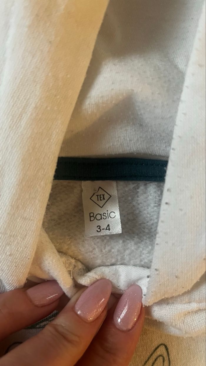 Sweat a capuche garçon 3-4 ans - photo numéro 4