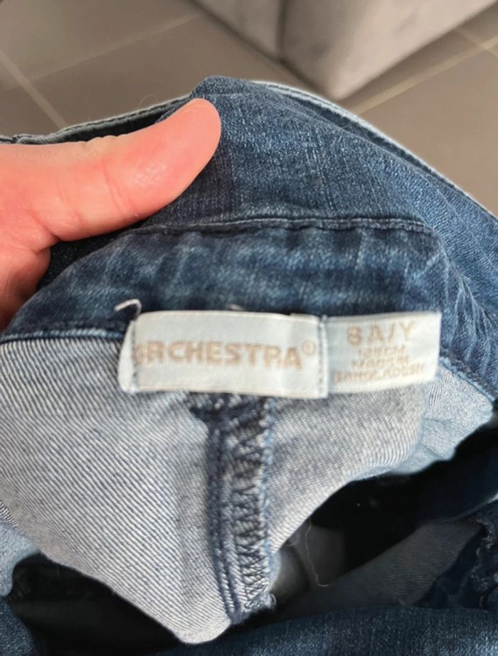 Robe salopette orchestra neuve 8 ans jamais porté juste lavé - photo numéro 2