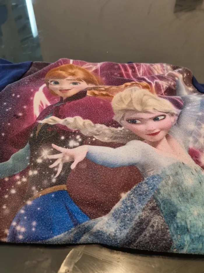 Sweat reine des neiges fille 8 ans - photo numéro 3