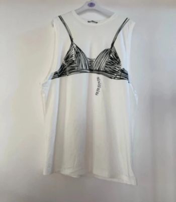 T-shirt tunique, plage de marque Zara, taille M Neuf