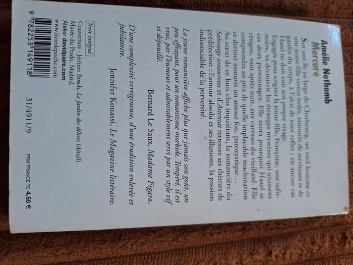 Mercure livre poche - photo numéro 2