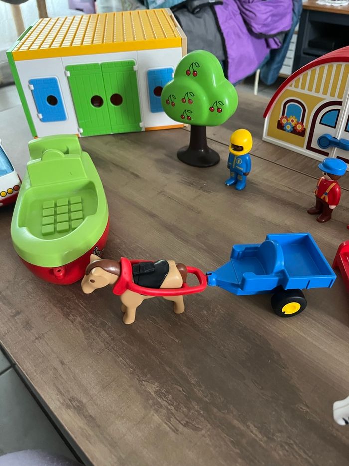 Lot playmobil 1 2 3 - photo numéro 2