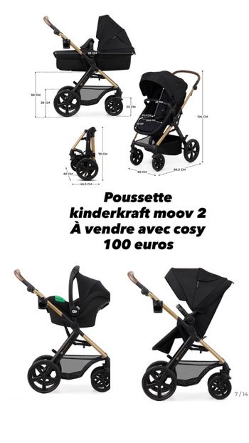 Poussette KINDERKRAFT moov 2