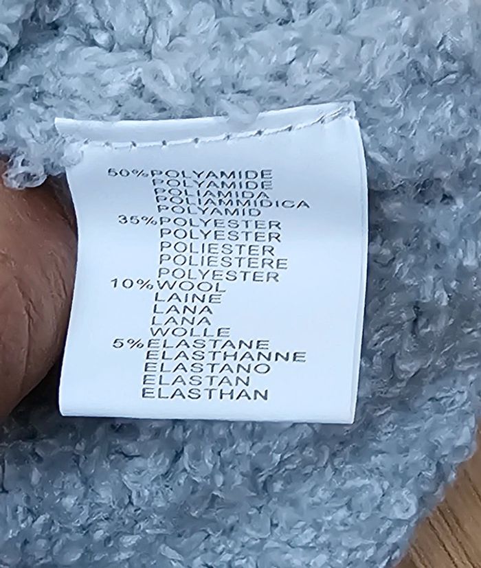 Pull tricot à capuche. Ciao Milano. - photo numéro 9
