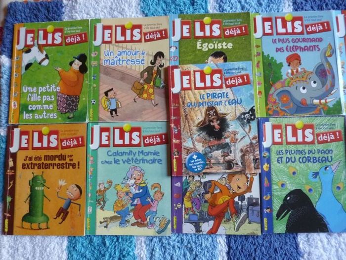 Lot de 11 "Je lis déjà"