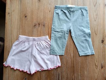 Lot 1 short et 1 corsaire fille 3 ans