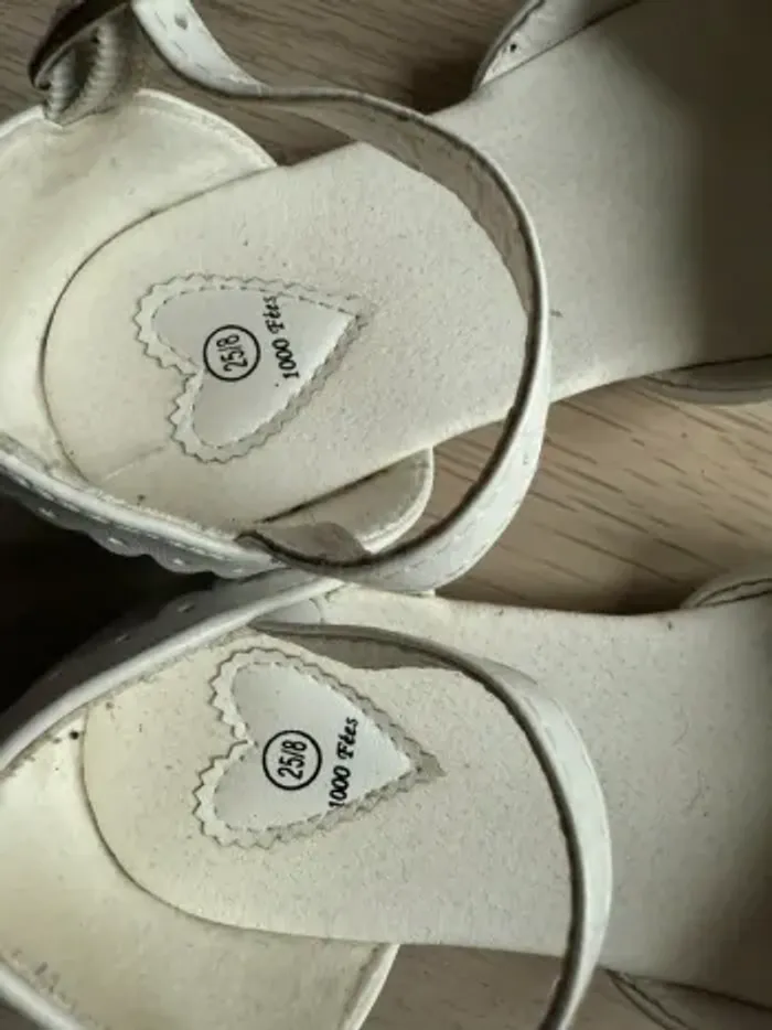 Sandales filles baptême - photo numéro 3