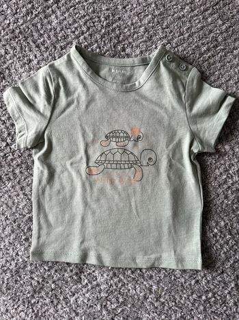 T-shirt manche courte imprimé tortue (3mois)