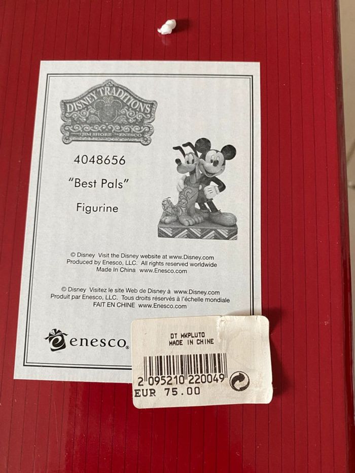Figurine disney traditions Mickey et pluto - photo numéro 5
