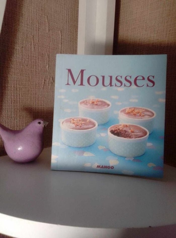 Livre de recettes de mousse