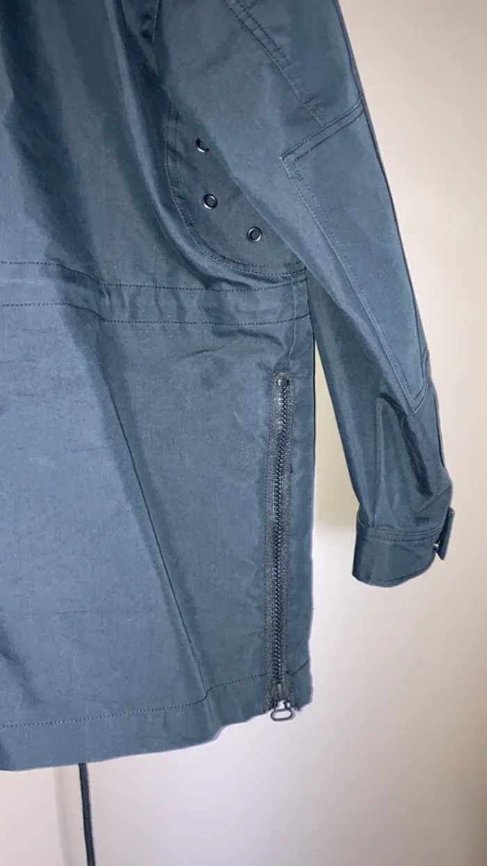 Veste technique homme Diesel noire à capuche taille L - photo numéro 6