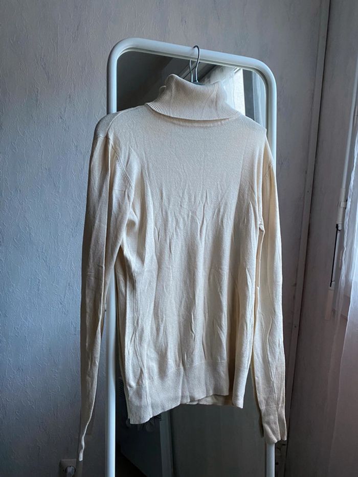 Col roulé/pull très fin T38