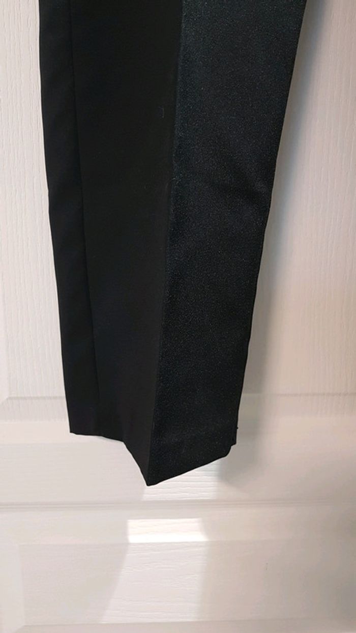 Pantacourt à pinces noir - photo numéro 3