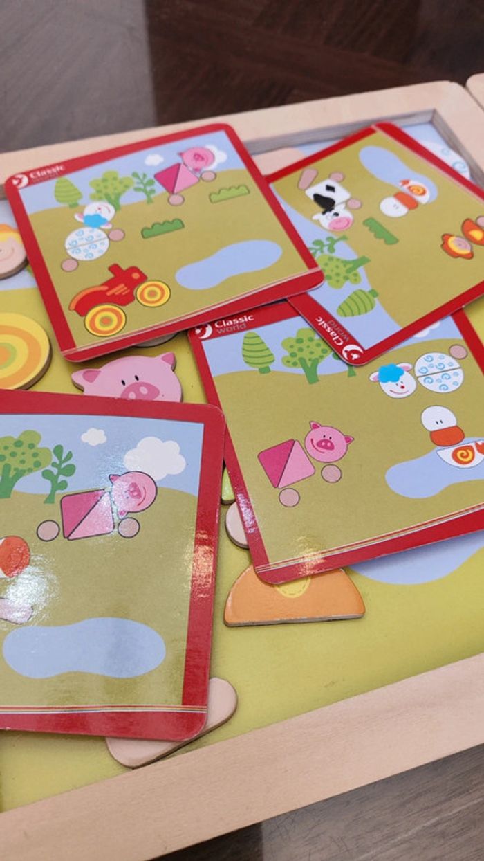 Boite à aimants thème Ferme - Puzzle magnétique - photo numéro 4