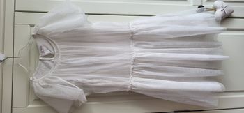 robe blanche paillettes tape à l'oeil 12 ans
