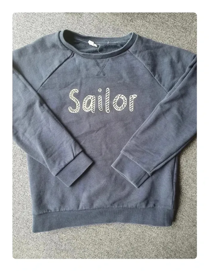 Sweat Sailor LC Kids by Little Cigogne 8 ans