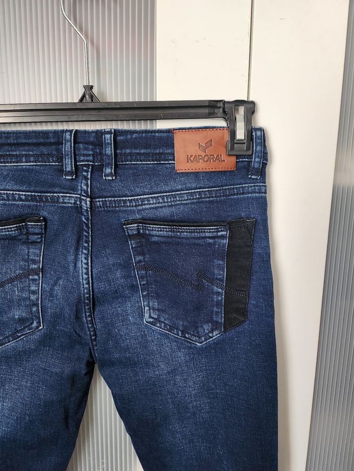 Jeans slim feat kaporal  garcon taille 14ans - photo numéro 10
