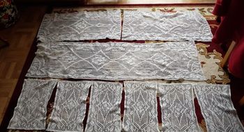 Ensemble de 9 napperons