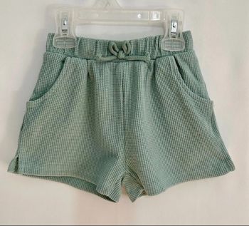 Short taille élastique vert Taille 2/3 ans