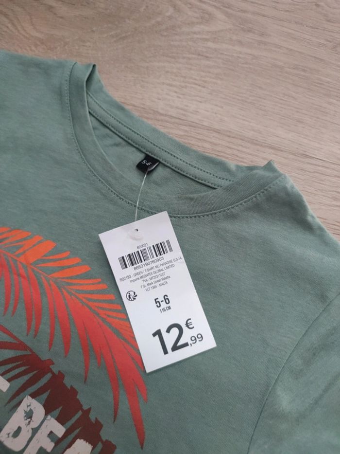 T-shirt garçon neuf 6 ans - photo numéro 2