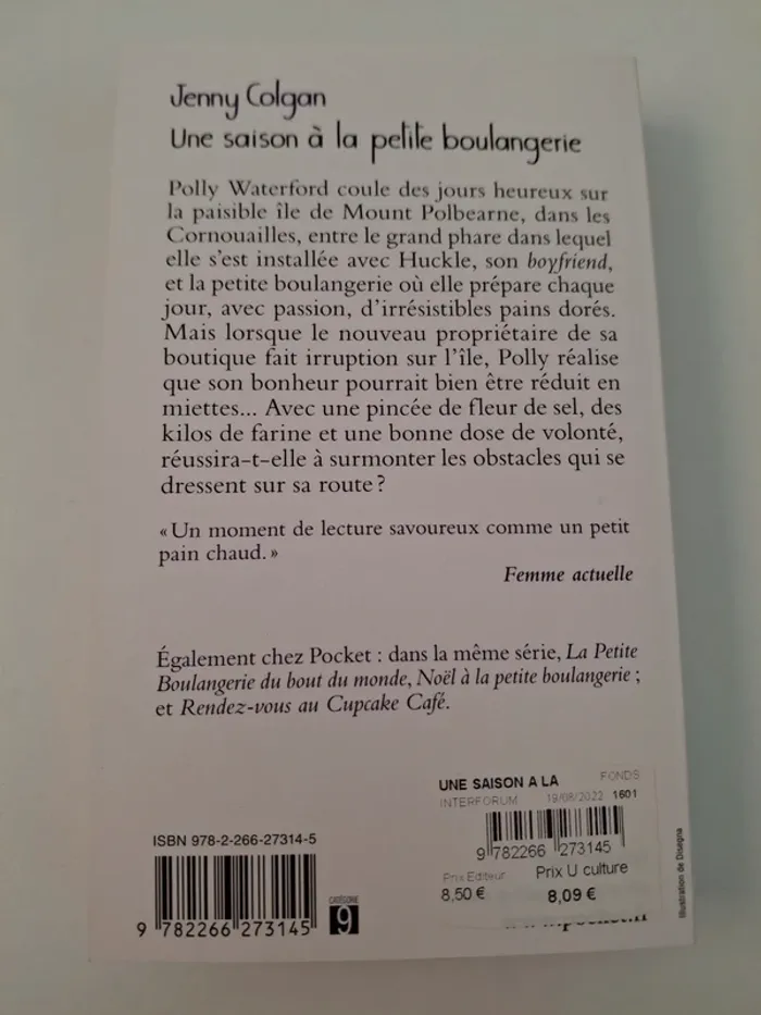 Livre Une saison à la petite boulangerie - photo numéro 2