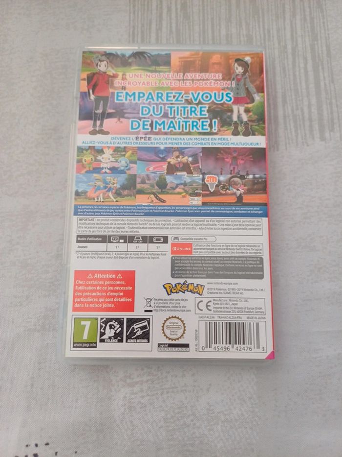 Pokémon Épée switch - photo numéro 5