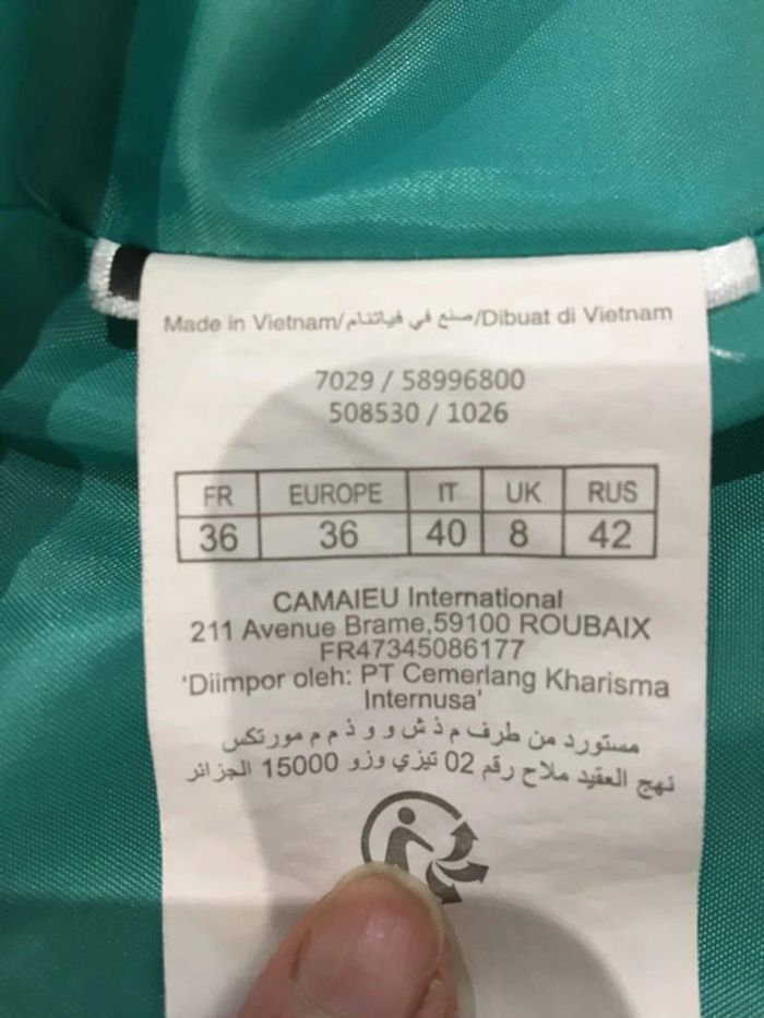 Veste de tailleur camaïeu bleu marine - photo numéro 4