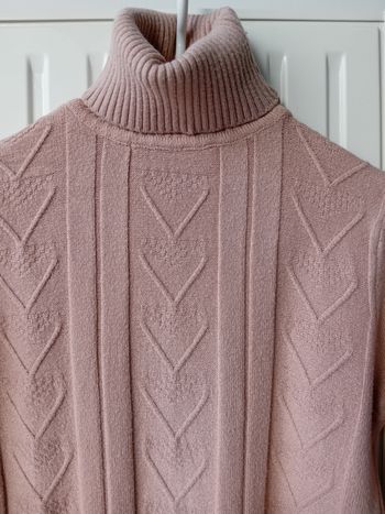 Pull col roulé taille unique