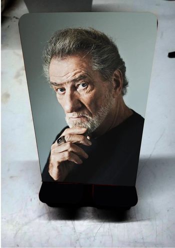 support téléphone motif eddy mitchell neuf