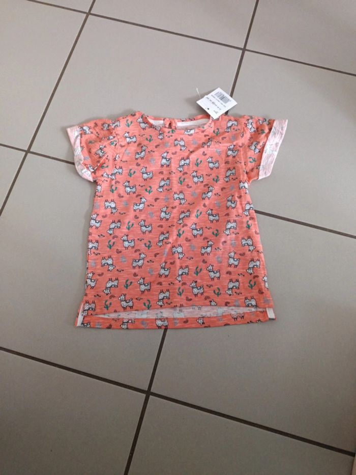 Tee shirt 18 mois fille lama