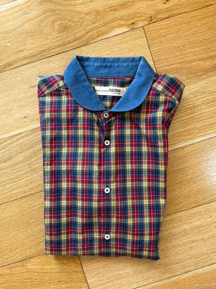 👔 Chemise à carreaux rouge Plectrum by Ben Sherman – Taille M – Très bon état