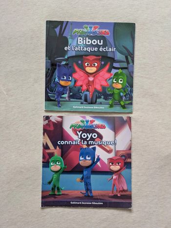 Lot livres pyjasmasques