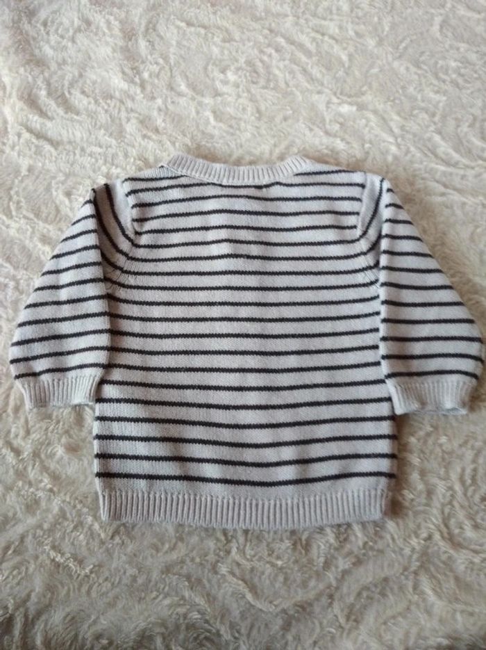 Pull Fille 3 mois Chat couronne Vertbaudet - photo numéro 10