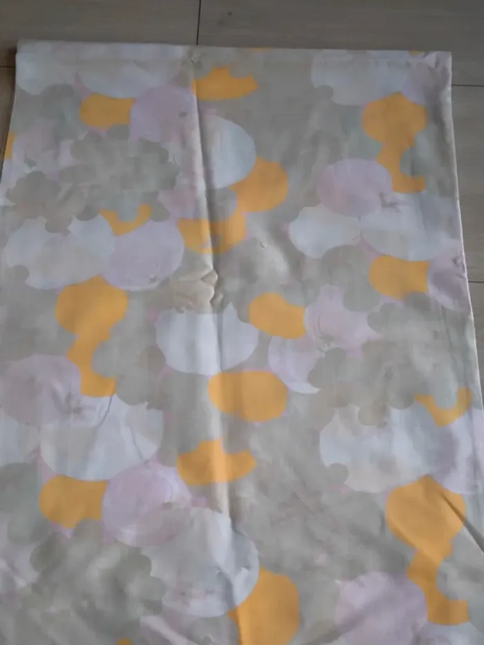 Taie de traversin vintage motif fruits rétro 180 X 41 cm - photo numéro 8
