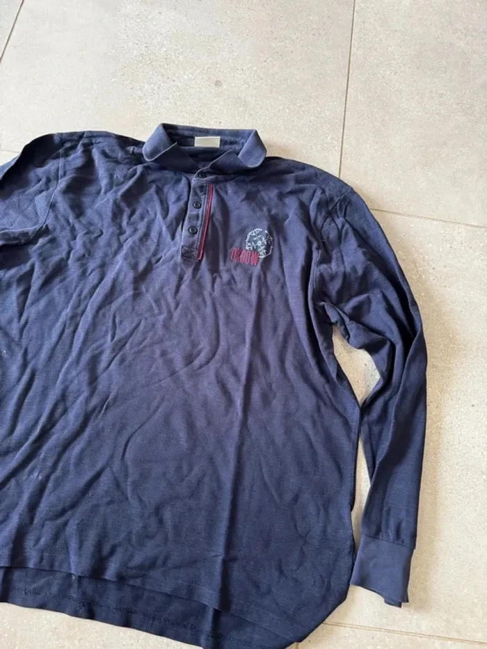 Pull navy Oxbow, taille XXL, très bon état - photo numéro 2