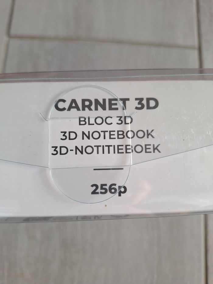 Coffret carnet 3d licorne - photo numéro 2