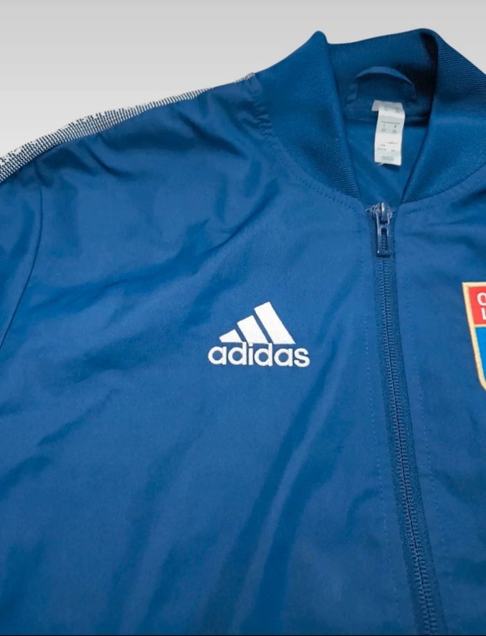 Veste, adidas, olympique lyonnais, ol, foot , taille xs - photo numéro 5