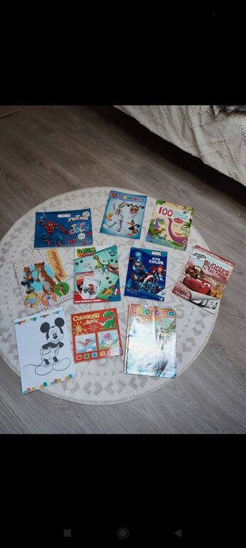 Lot de livres de coloriage