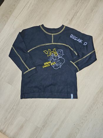 Tee-shirt manche longue garçon 4 ans