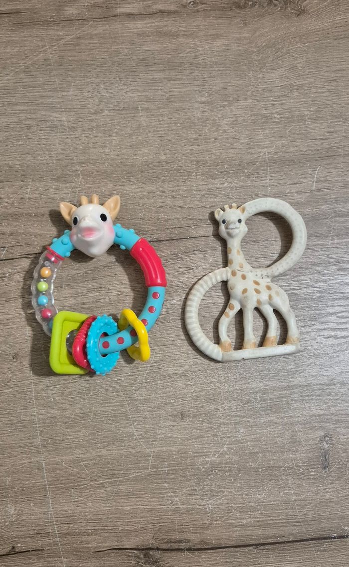 Lot hochets de dentition