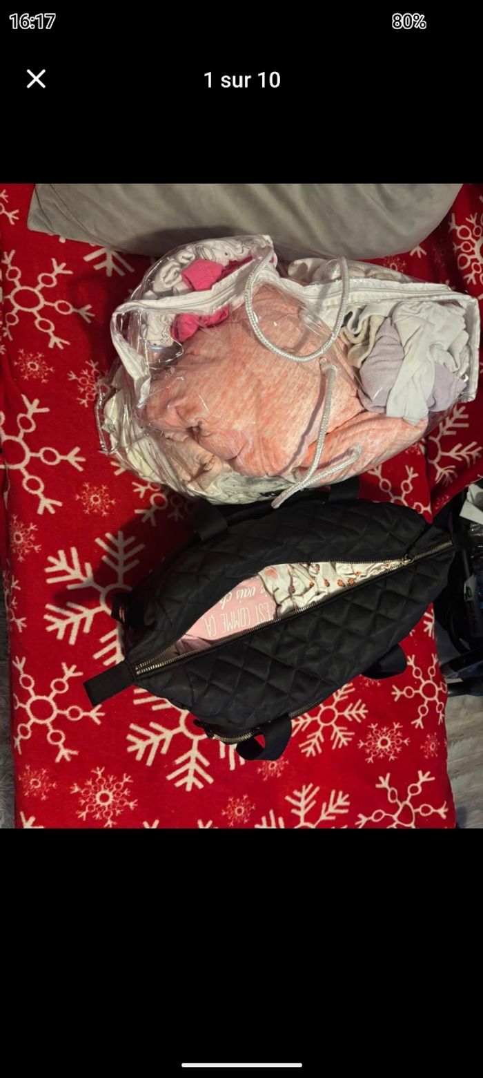 Lot vêtements bb fille