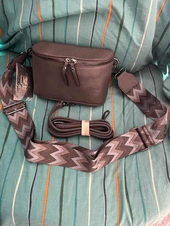 Sac a bandoulière gris 