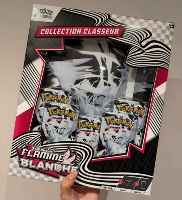 Coffret classeur flamme blanche 10.5