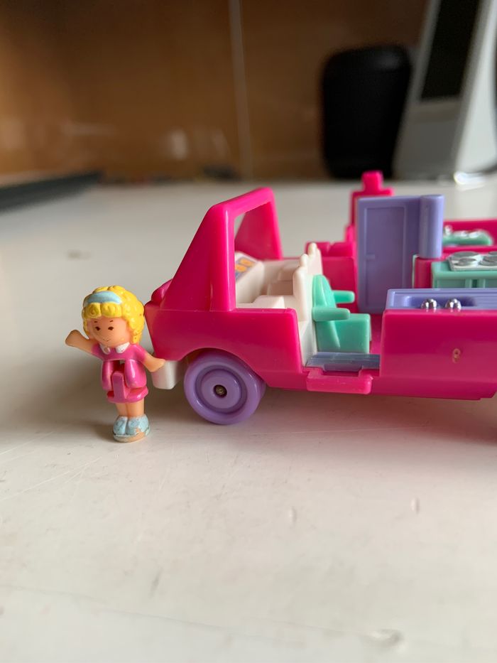 Polly pocket Van home on thé Go avec le personnage - photo numéro 10