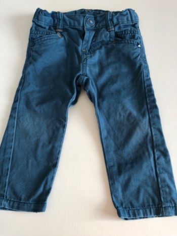 Pantalon bleu turquoise 9M